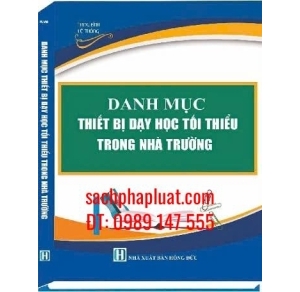 Danh Mục Thiết Bị Dạy Học Tối Thiểu Trong Nhà Trường