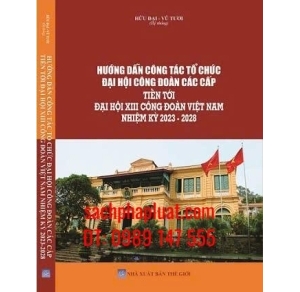 Hướng Dẫn Công Tác Tổ Chức Đại Hội Công Đoàn Các Cấp Tiến Tới Đại Hội XIII Công Đoàn Việt Nam Nhiệm Kỳ 2023-2028