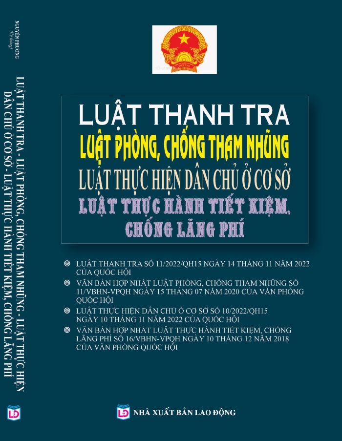 Luật thanh tra luật phòng chống tham nhũng, luật thực hành tiết kiệm, chống lãng phí quy định xử phạt vi phạm hành chính trong các lĩnh vực quản lý, sử dụng tài sản công, thực hành tiết kiệm, chống lãng phí