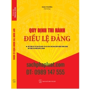 Quy định thi hành điều lệ Đảng quy định số 232-QĐ/TW ngày 20/01/2025 của ban chấp hành trung ương quy định thi hành điều lệ Đảng 