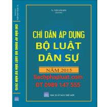 Chỉ dẫn áp dụng bộ luật dân sự