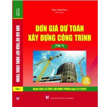 Đơn giá dự toán xây dựng công trình Tập 1 Quyết định số 2966/QĐ-UBND TPHCM ngày 21/7/2023