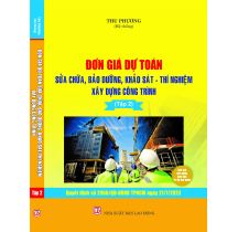 Đơn giá dự toán sửa chữa, bảo dưỡng, khảo sát, thị nghiệm xây dựng công trình  Tập 2 Quyết định số 2966/QĐ-UBND TPHCM ngày 21/7/2023